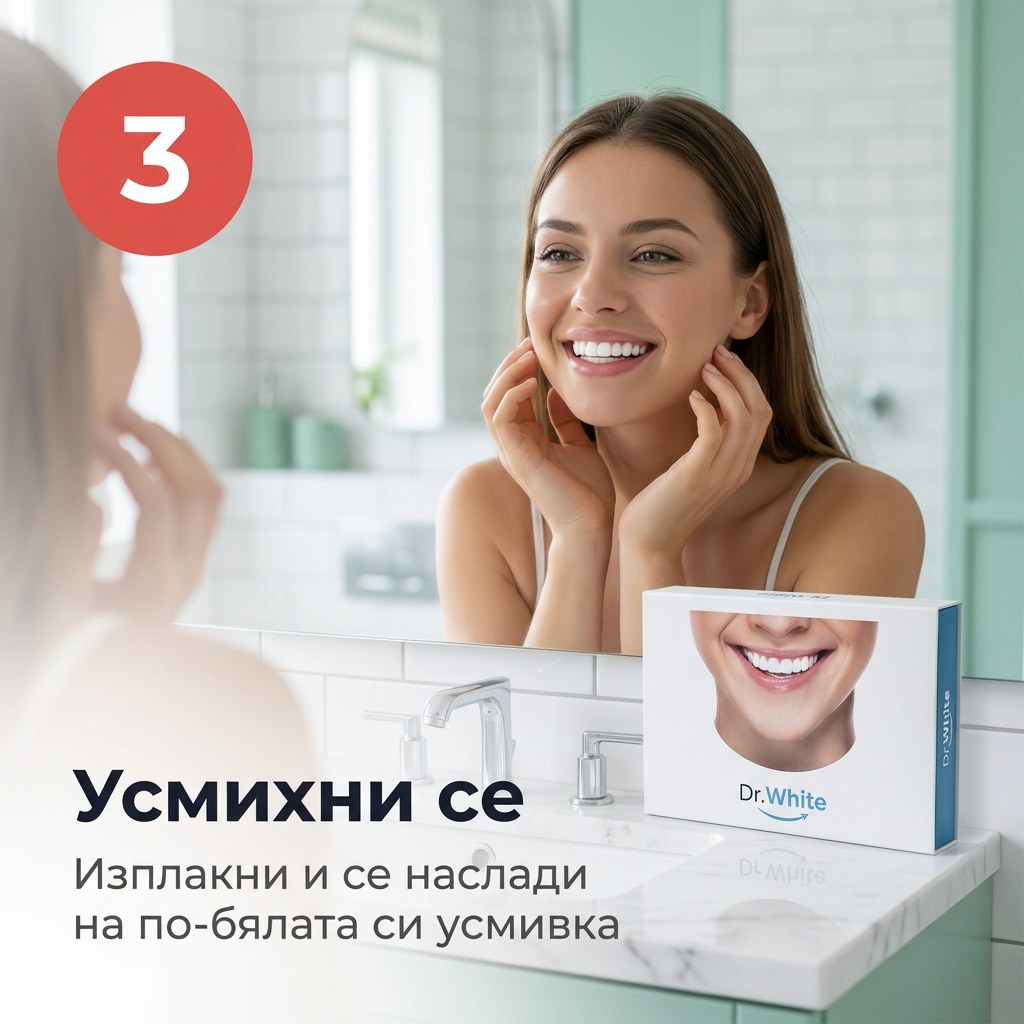 Стъпка 3 — усмихни се